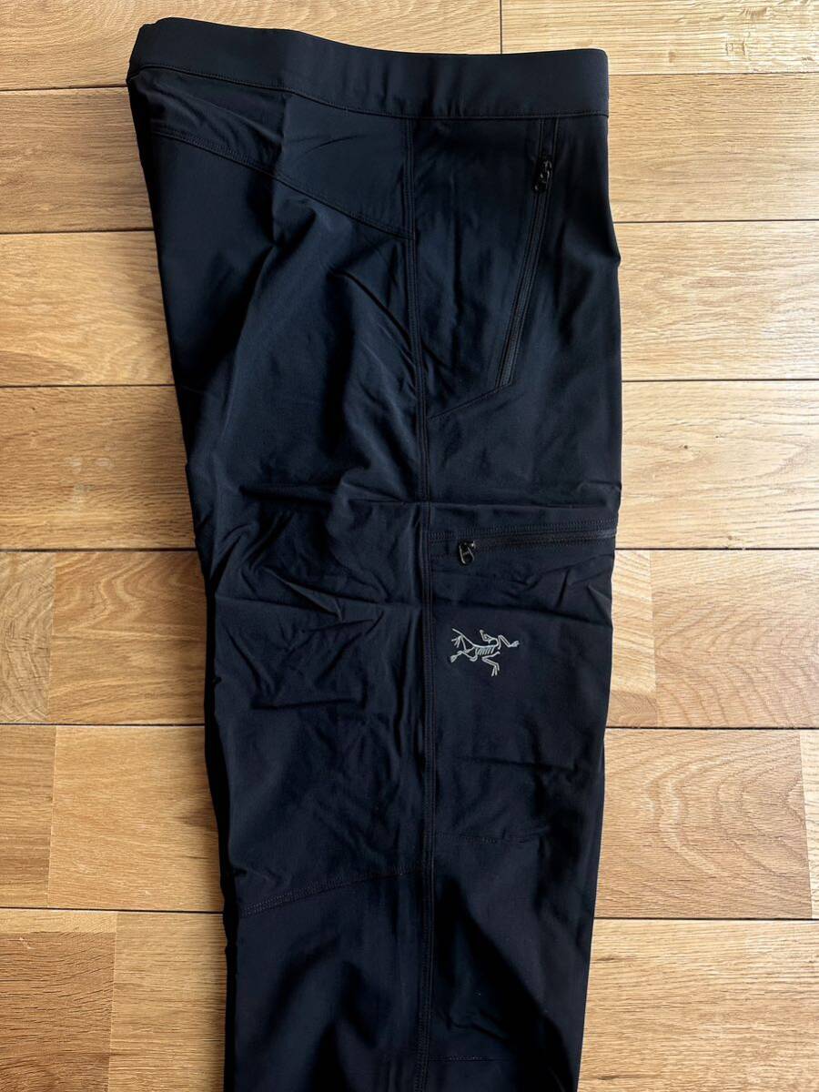 【新品 2024 大人気モデル】ARC'TERYX Gamma Lightewight Pant Black 34 Regular アークテリクス ガンマ ライトウェイト パンツ ブラック_画像2