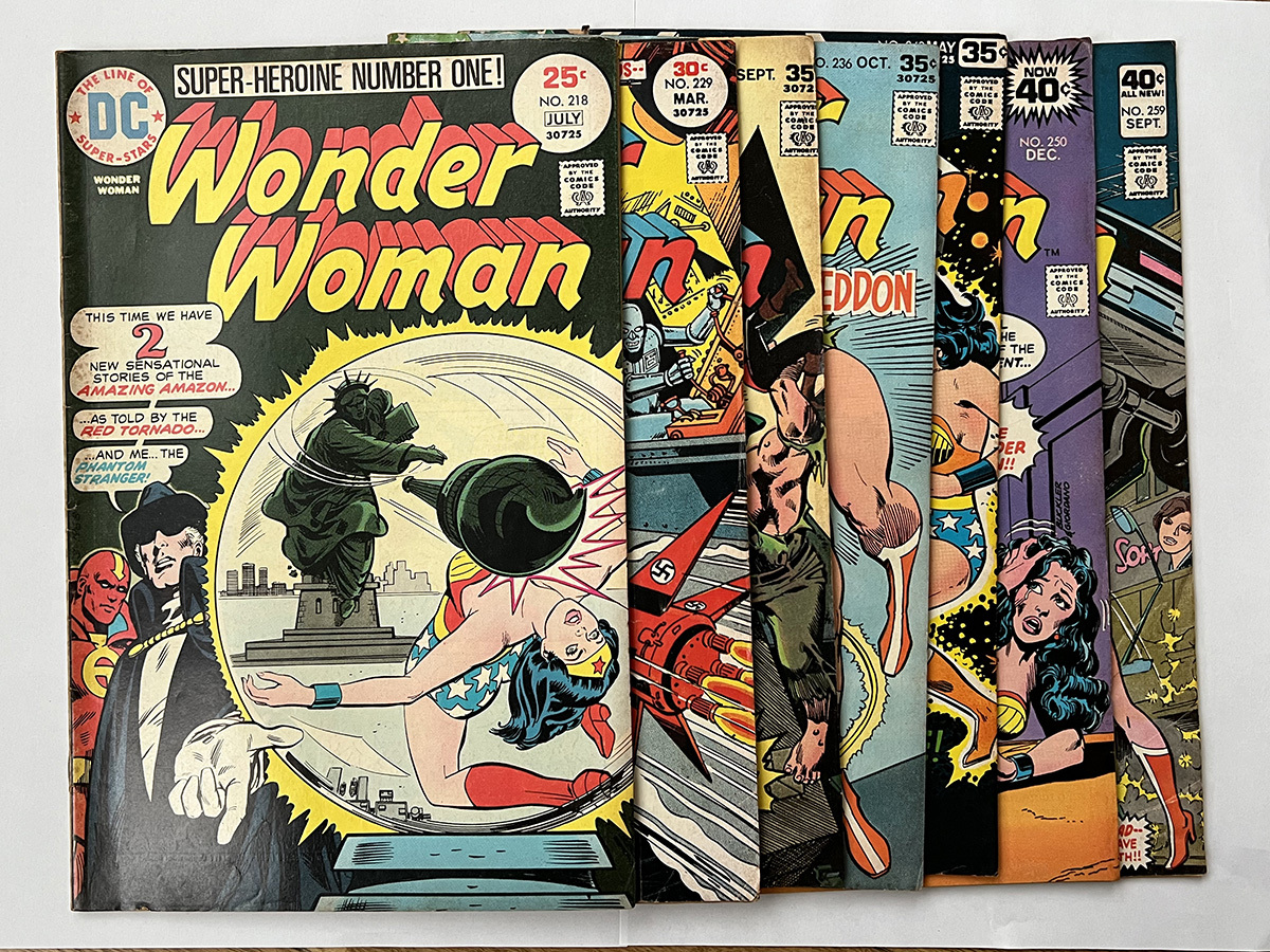 ワンダーウーマン(Wonder Woman)1970年当時レア物アメコミ・1990年販売アメコミの画像2