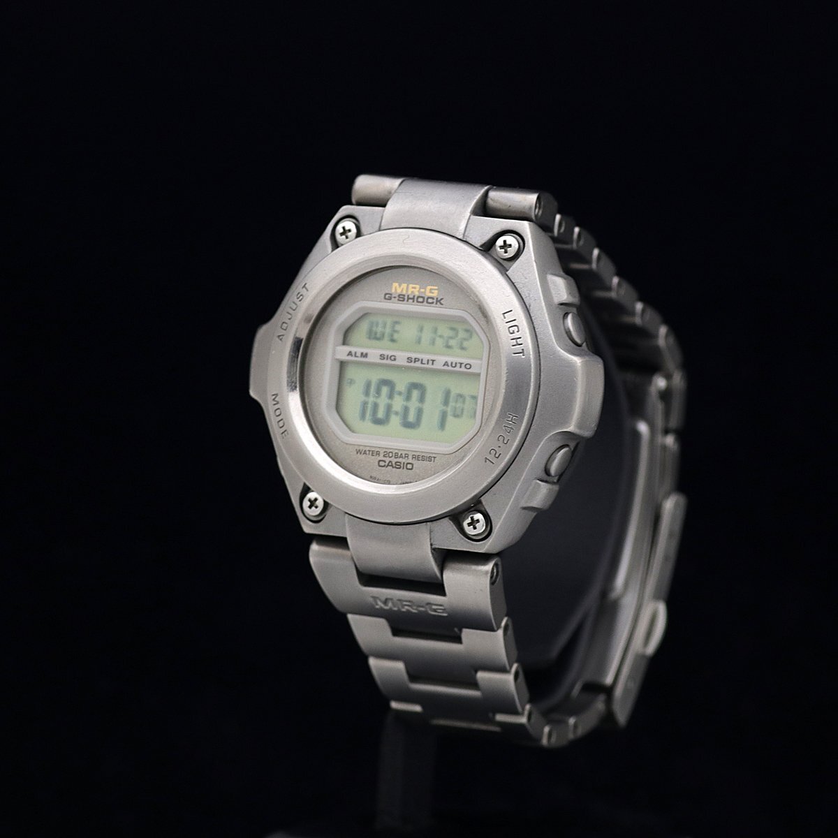  beautiful goods CASIO Casio G-SHOCK MR-G MRG-100T-8 titanium men's quartz regular price 5 ten thousand 