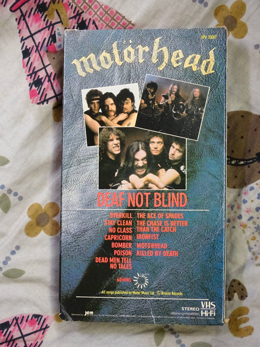 motorhead deaf not blind_画像2