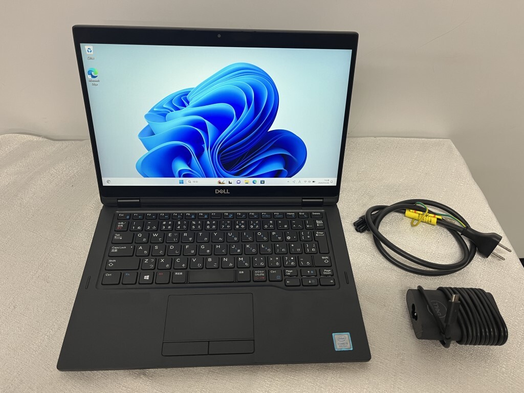 タッチパネル・Core i5-8250U/メモリ8G/SSD 256GB●DELL Latitude 7390 2-in-1●中古Win11・中古・動作保証無・現状品 No.8_画像1