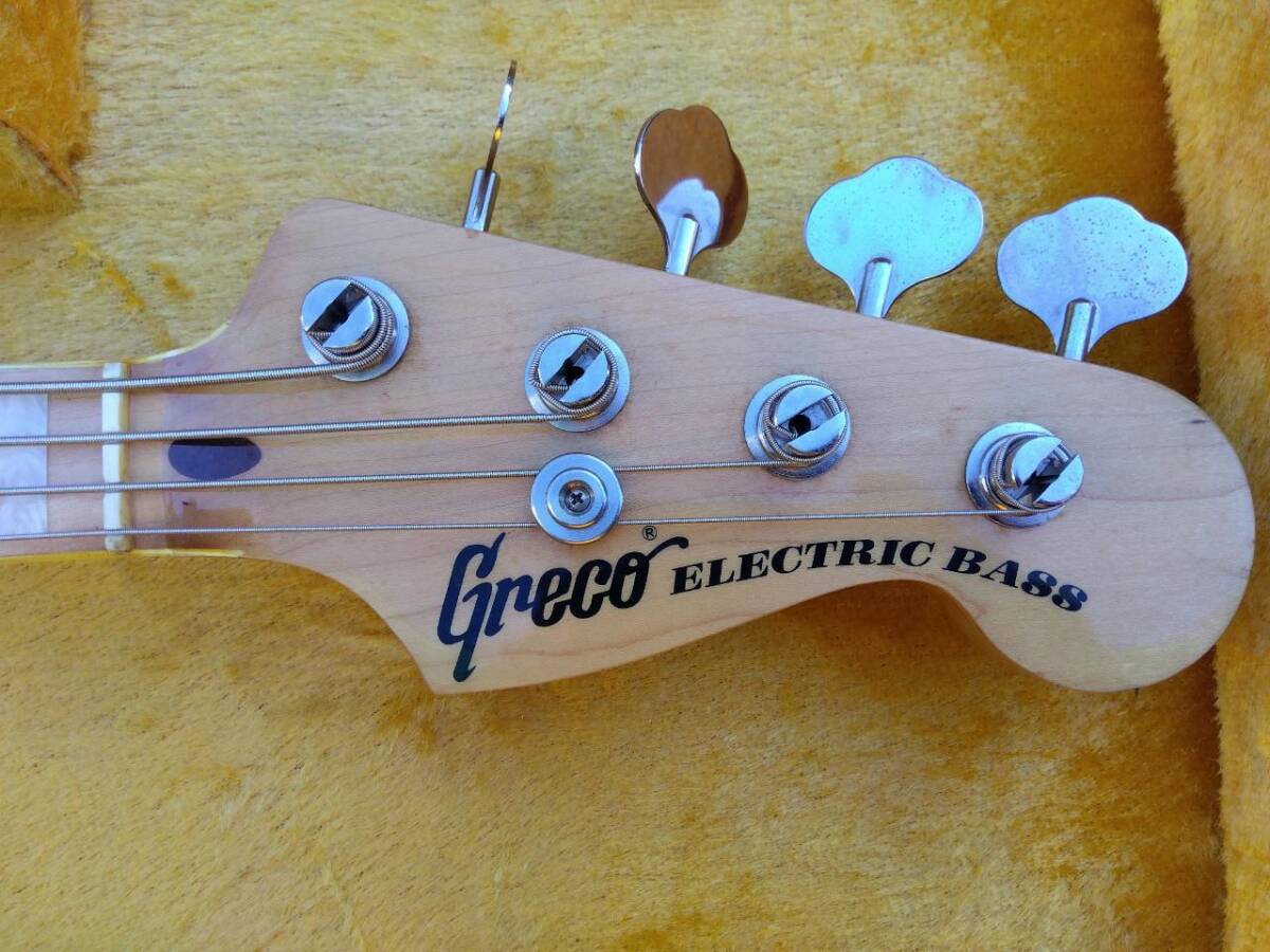 ７６年製 Greco JB-600 Jazz Bass グレコ ジャパンヴィンテージ ジャズベース フルオリ美品の画像3