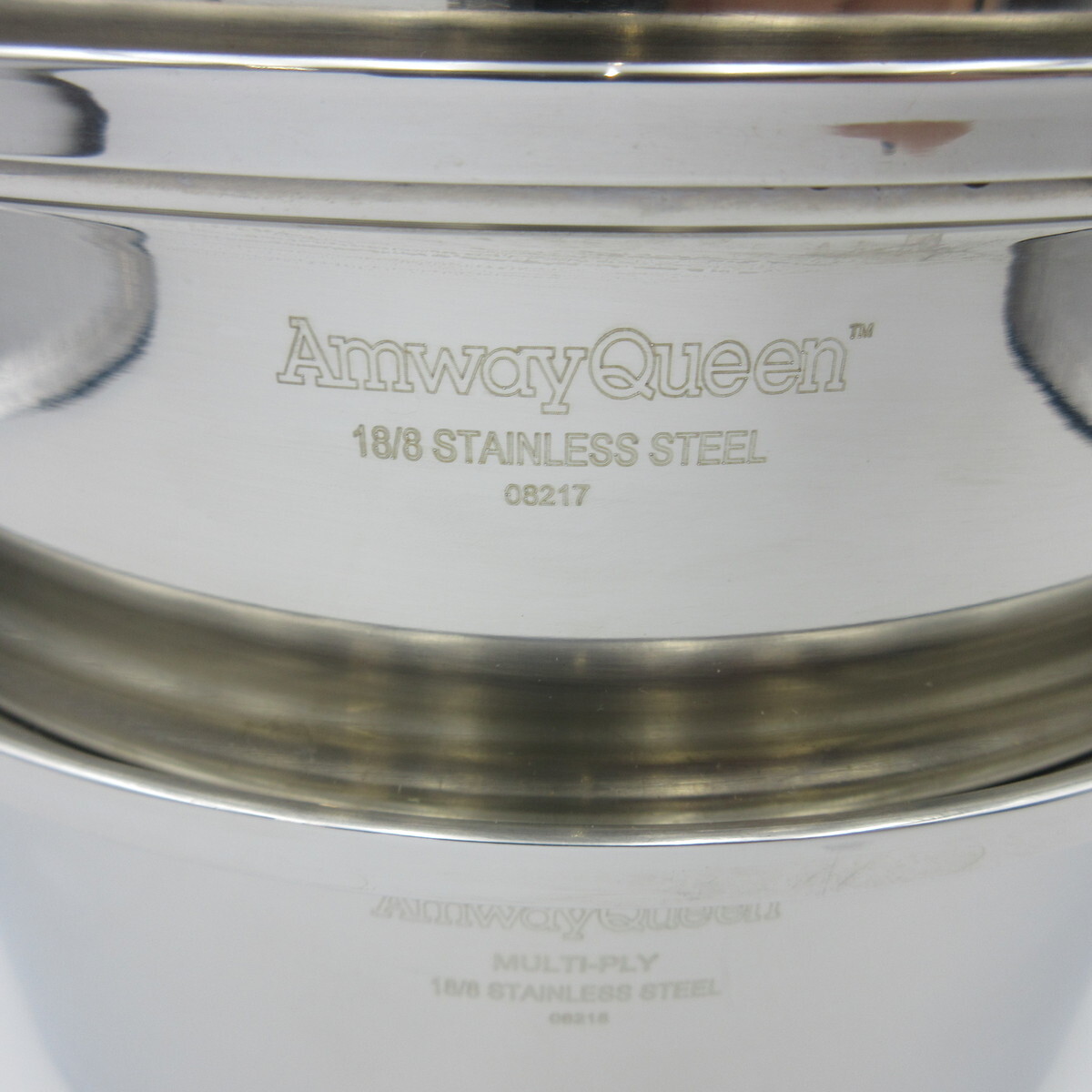 【新品未使用】アムウェイクイーン ６Lシチューパンセット AmwayQueen 時短料理 鍋 両手鍋 無水鍋 大容量鍋 箱なし 蒸し器 キッチン用品_画像4