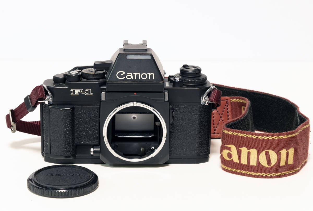 Canon キャノン New F-1 AEファインダー　ボディ プロストラップ_画像1