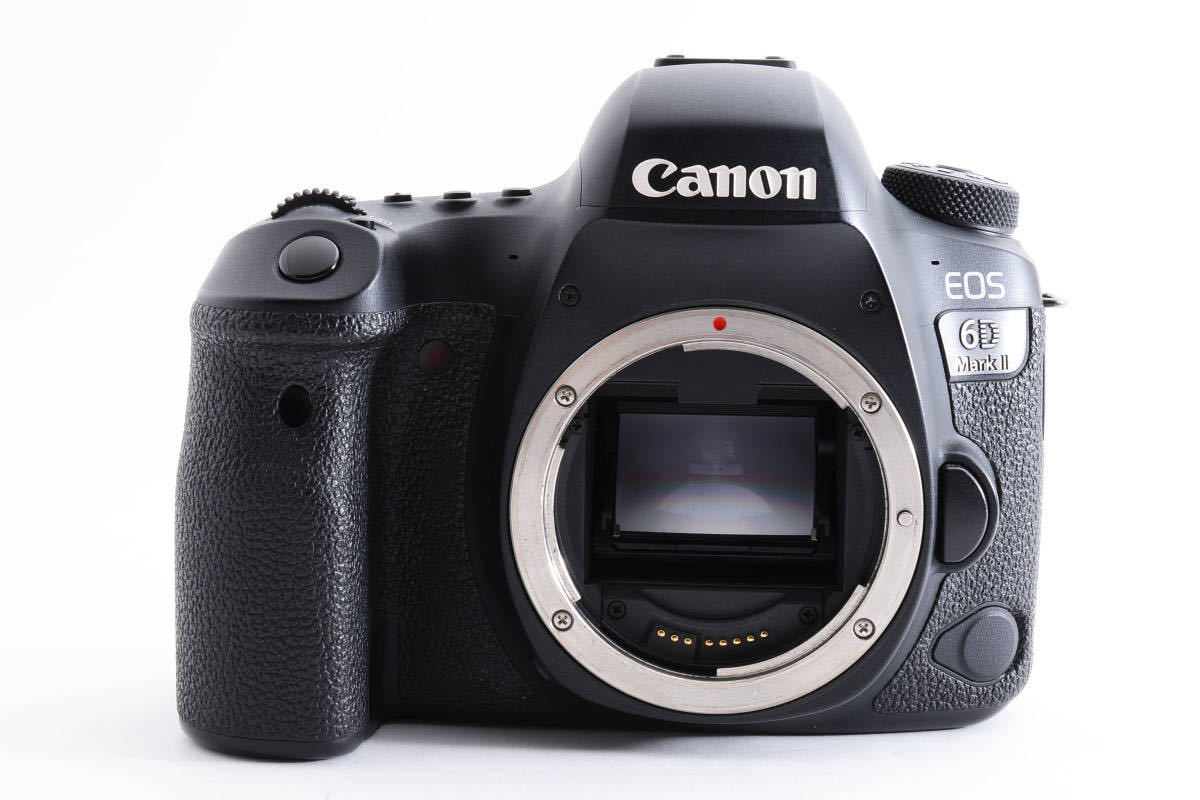 ★美品★ Canon キヤノン EOS 6D Mark II ボディ デジタル一眼レフカメラ バッテリーチャージャー付き #2695の画像3