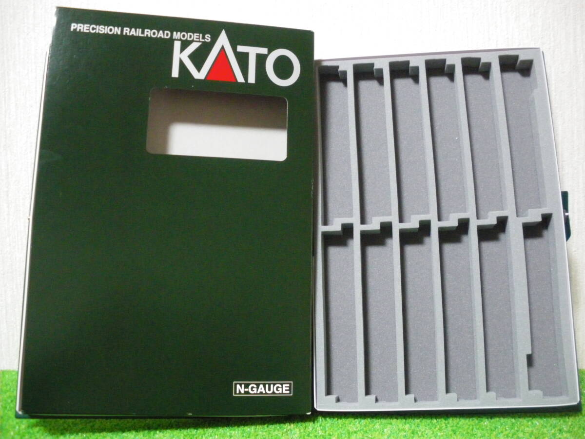 【KATO】ブックケース　CASCOウレタン付き　空ケース５冊セット　その７_２冊目　CASCOコキ用ライトグレー