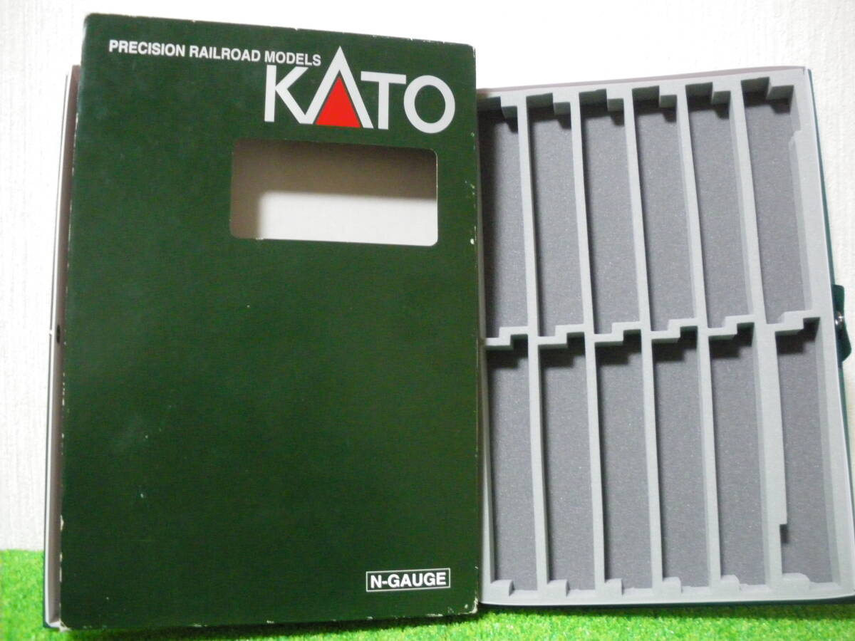 【KATO】ブックケース　CASCOウレタン付き　空ケース５冊セット　その７_４冊目　CASCOコキ用ライトグレー