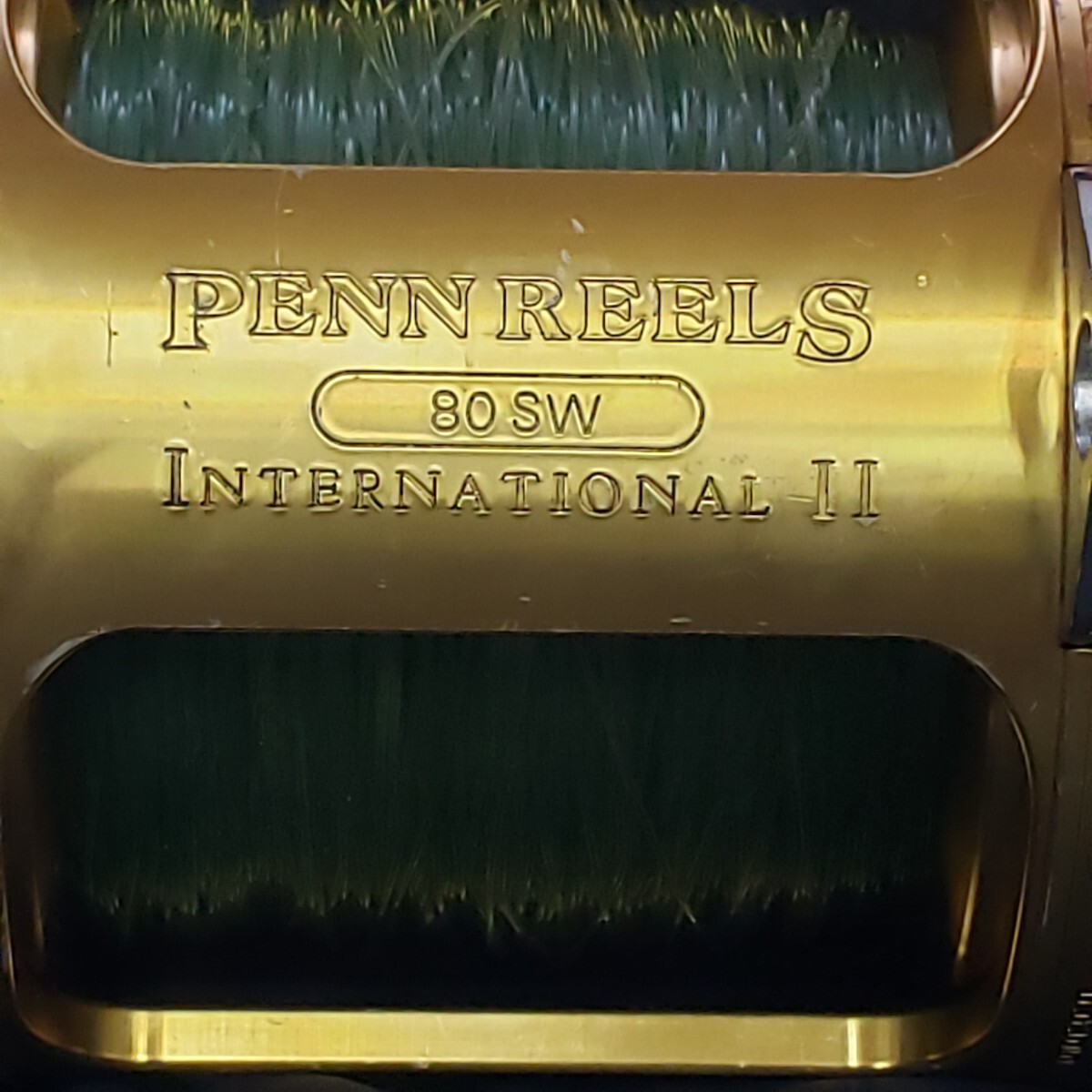 PENN INTERNATIONALⅡ ペン インターナショナル2 80SW クランプ無し トローリング カジキ マグロ モロコ クエ アラ 巨大魚_画像2