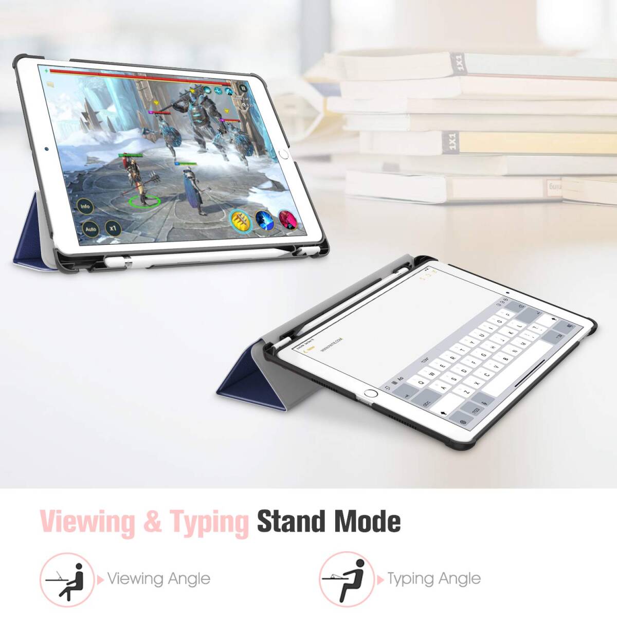 【在庫セール】オートスリープ機能付き Apple Apple iPad iPad Air Air iPad 3 スタンド 10.5_画像5