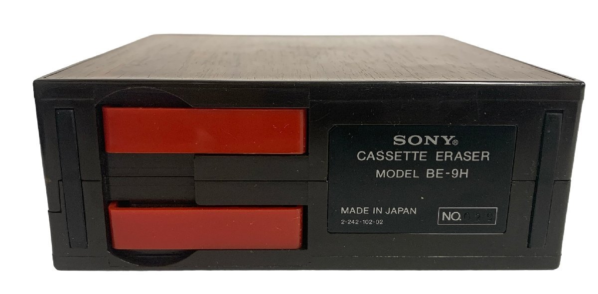 SONY ソニー BE-9H カセット デッキ 消磁器 CASSETTE ERASER オーディオ機器の画像5