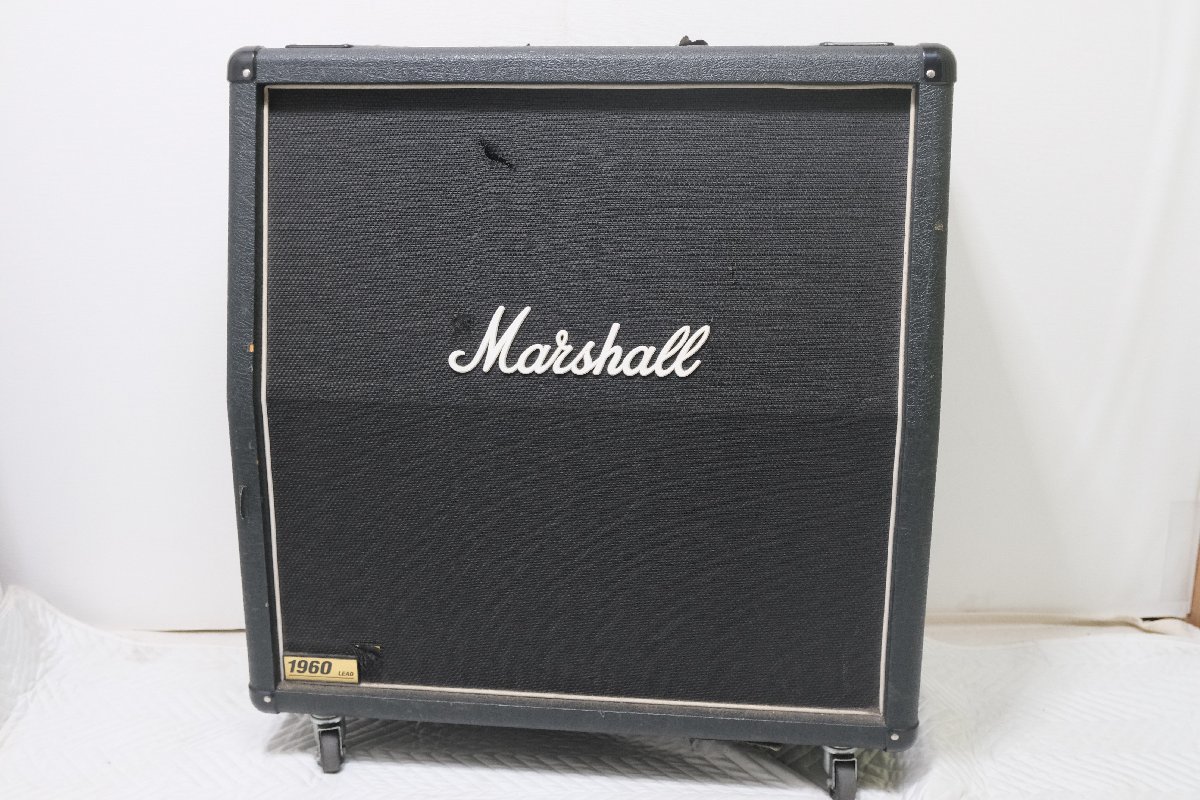 【z23452】直接取引限定 Marshall マーシャル 1960 LEAD ギターアンプ キャビネット 音出し確認済み