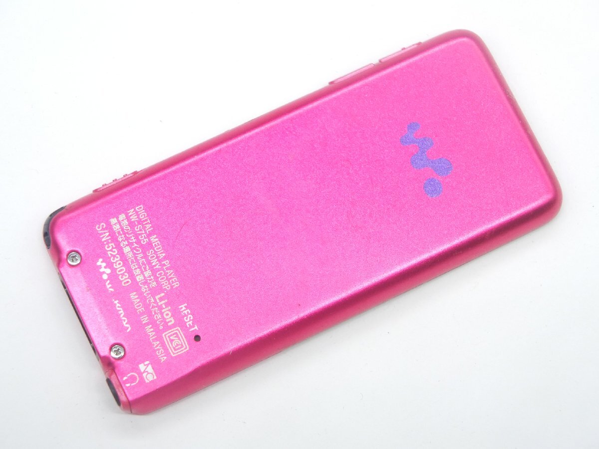 【z26636】*SONY ソニー WALKMAN ウォークマン ＮＷ-S755 動作品 中古 初期化済 送料一律300円 格安スタート_画像3