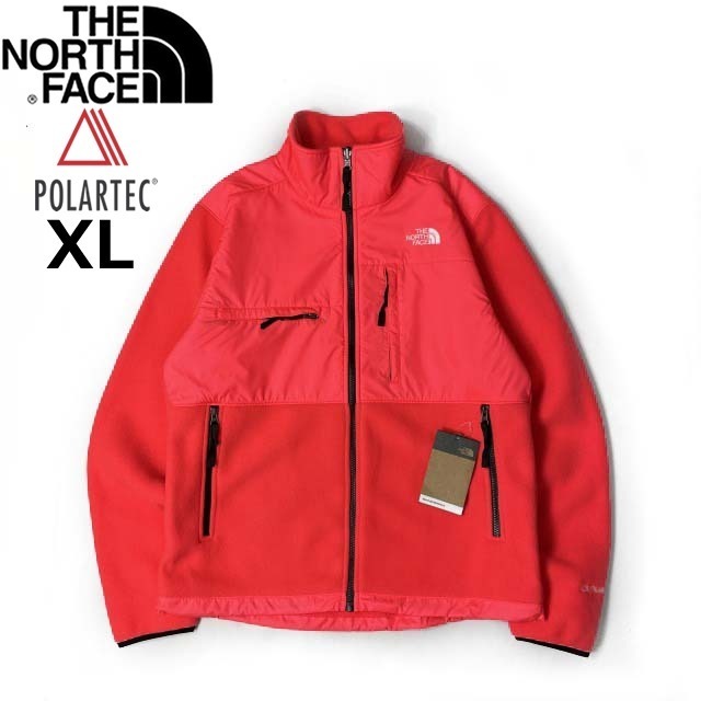 1円～!売切!【正規新品】THE NORTH FACE◆DENALI JACKET フリース デナリ フルジップ US限定 肉厚 ポーラテック(XL)赤 ピンク 181024-90_画像3