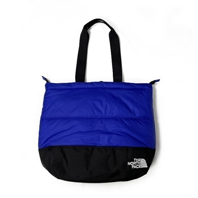 1円～!売切!【正規新品】THE NORTH FACE◆NUPTSE TOTE トートバッグ US限定 ヌプシ 耐久性 大容量 男女兼用(OS/21L)青 黒 180626-50_画像5