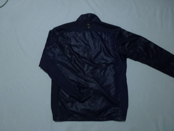 * super-beauty goods * PUMA GOLF Puma Golf 2way full Zip window jacket men's (M size )