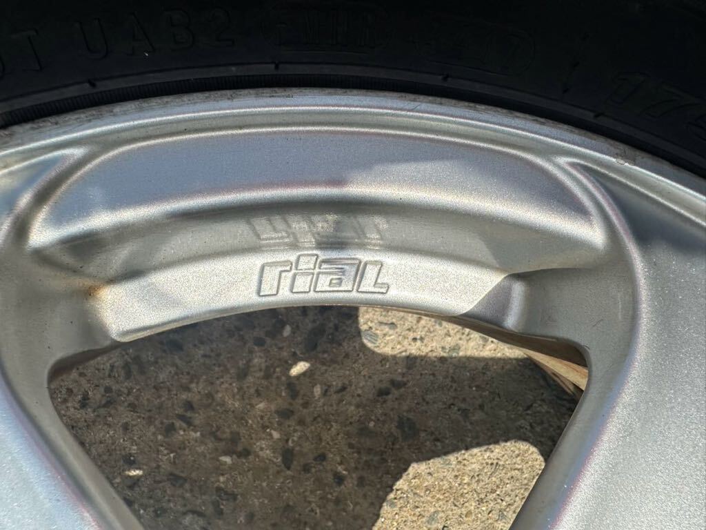 ベンツ rial アルミホイール 175/65R15 3穴 15インチの画像7