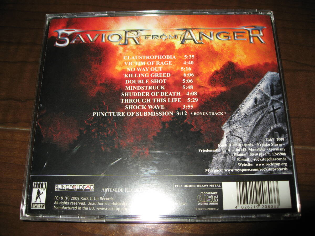 ＜スラッシュ/THRASH＞SAVIOR FROM ANGER/lost in the darknessの画像2