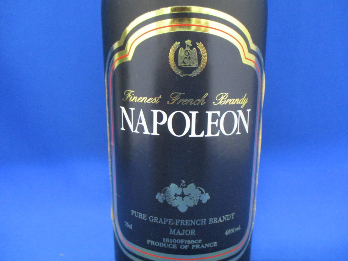 未開栓 MAJOR メジャー NAPOLEON ナポレオン ブランデー 700ml 40% 箱付 洋酒 古酒 【3545】_画像3