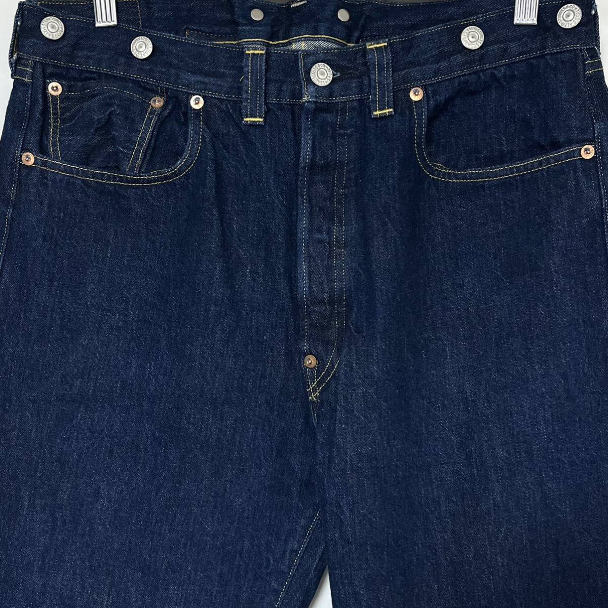 LEVI'S リーバイス 501XX 1933年モデル ヴィンテージ 33501 赤耳 復刻 シンチバッグ 4420デニムパンツ 米国製 ジーンズ 501 LVC W34 L32 _画像3