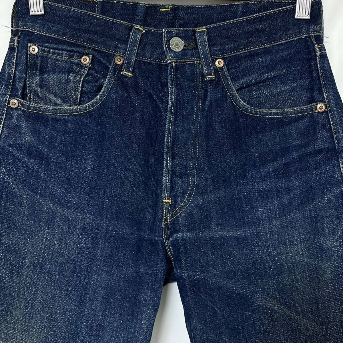 LEVI'S リーバイス 501XX ダブルネーム 1966年モデル ヴィンテージ 66501 赤耳 復刻 デニムパンツ BigE ジーンズ 501 W29 L36