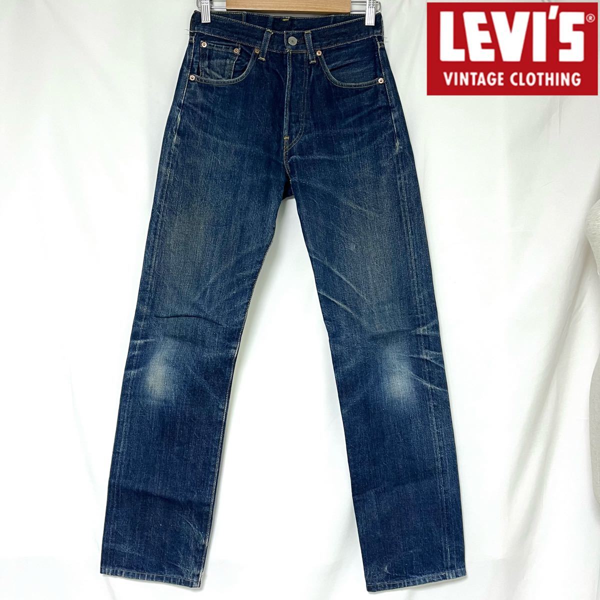 LEVI'S リーバイス 501XX ダブルネーム 1966年モデル ヴィンテージ 66501 赤耳 復刻 デニムパンツ BigE ジーンズ 501  W29 L36