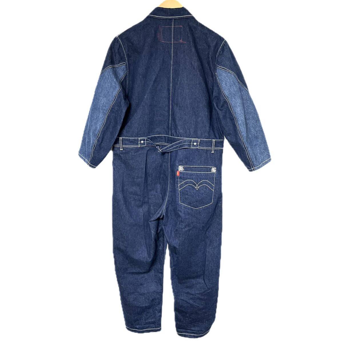 LEVI'S RED リーバイス レッド UNISEX COVERALL CRYSTALINE オールインワン カバーオール つなぎ レディース デニム　M