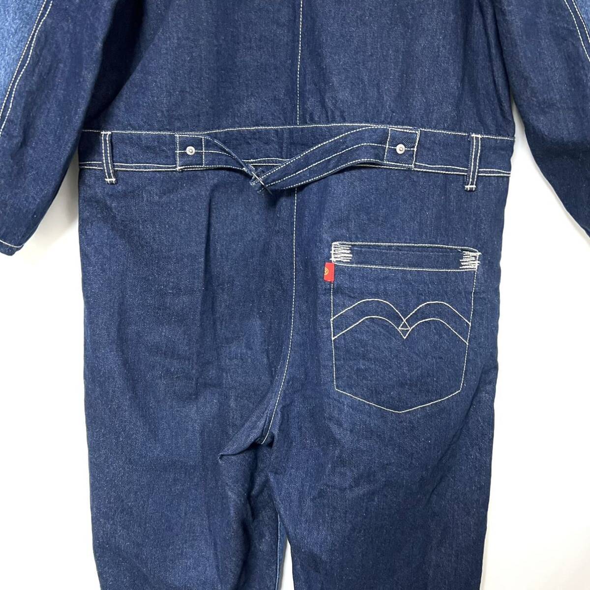 LEVI'S RED リーバイス レッド UNISEX COVERALL CRYSTALINE オールインワン カバーオール つなぎ レディース デニム　M