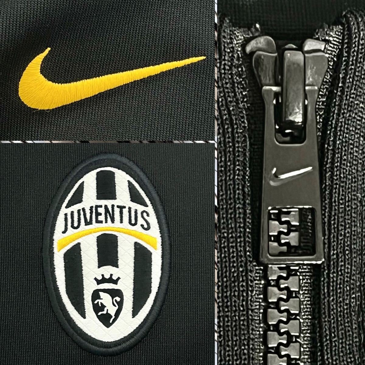 NIKE ナイキ JUVENTUS ユベントス トラックジャケット ジャージ 刺繍 ブルゾン　M ブラック　黒