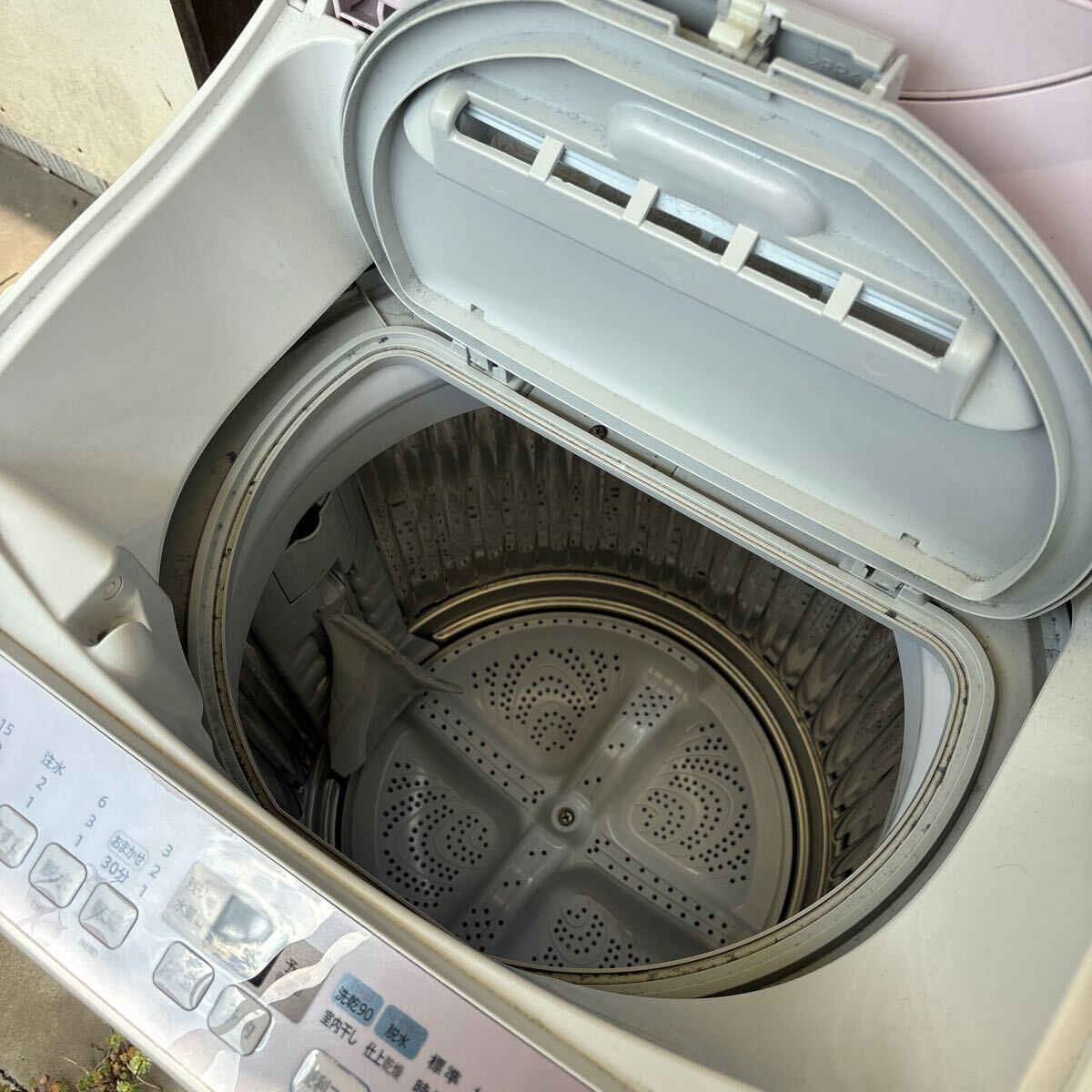 SHARP シャープ ES-T5E3-KP 電気洗濯乾燥 洗濯機 乾燥機 縦型 B0314A001の画像3