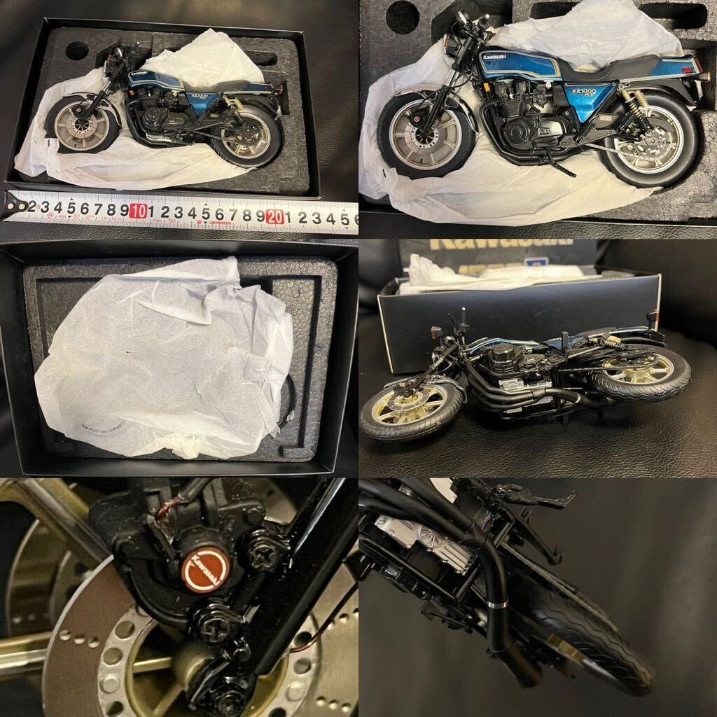 絶版改造品1/12 Wit's KAWASAKI Z1000R kZ1000 mk.Ⅱ Mk Ⅱ ウィッツ 川崎 カワサキ ダイキャストバイク 検索 z1 z2 zⅠ zⅡ z750 z900_画像10