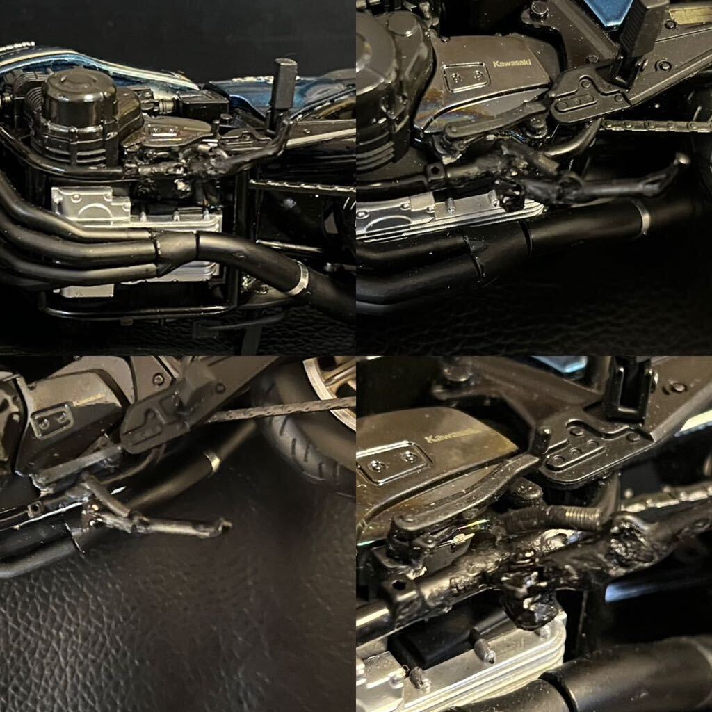 絶版改造品1/12 Wit's KAWASAKI Z1000R kZ1000 mk.Ⅱ Mk Ⅱ