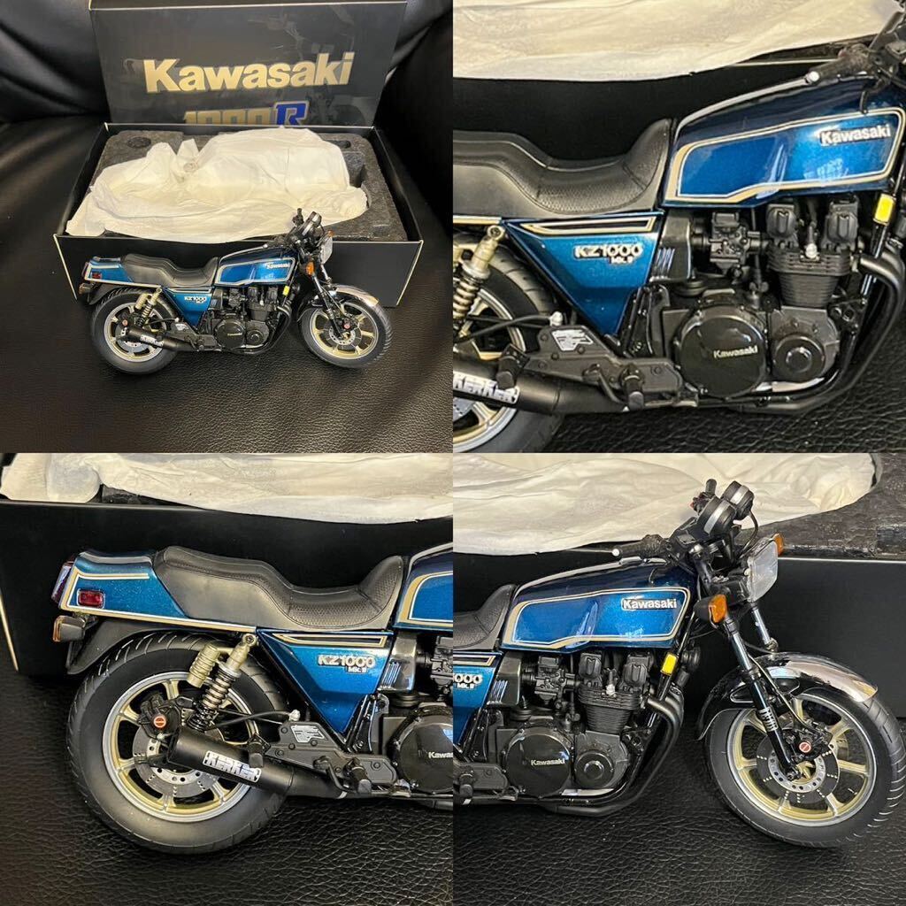 絶版改造品1/12 Wit's KAWASAKI Z1000R kZ1000 mk.Ⅱ Mk Ⅱ ウィッツ 川崎 カワサキ ダイキャストバイク 検索 z1 z2 zⅠ zⅡ z750 z900_画像2