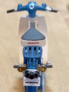 1/24 ホンダ カブ ミニカー オートバイ 原付き スクーター 原チャリ ジオラマ 昭和レトロ HONDA 本田 スーパーカブの画像6