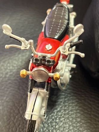 サイズ7センチ位 HONDA CB750 FOUR レッド 赤　本田 ホンダ バイク ミニカー オートバイ フィギュア Honda Dream_画像10