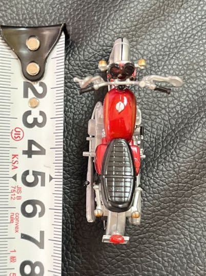 サイズ7センチ位 HONDA CB750 FOUR レッド 赤　本田 ホンダ バイク ミニカー オートバイ フィギュア Honda Dream_画像5