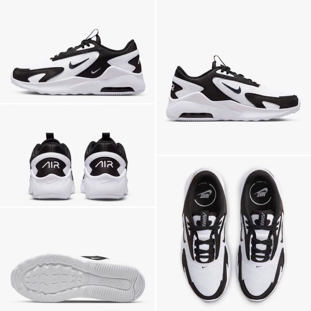 NIKE WMNS AIR MAX BOLT WHITE/BLACK 24.5