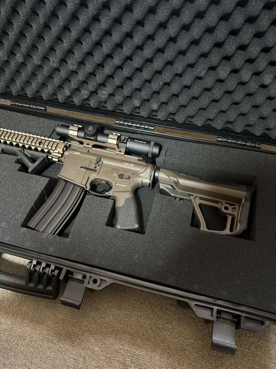 最終値下げ　ICS MK18 COYOTE Daniel defence正規認証　世界250丁_画像1