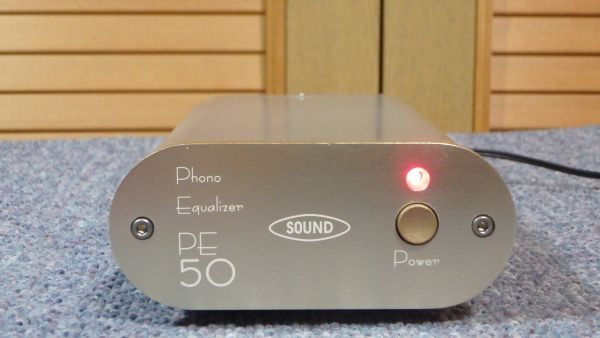 【動作確認済】TOKYO SOUND PE-50 PHONO EQUALIZERトーキョー サウンド フォノイコライザー CR型MM・MC対応の画像1
