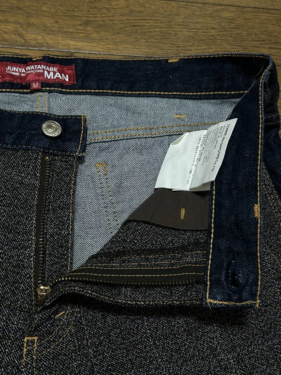 ※JUNYA WATANABE MAN COMME des GARCONS Levi's ジュンヤ ワタナベコムデギャルソンリーバイス WP-P205再構築デニムパンツ日本製 M BJBD.C_画像6