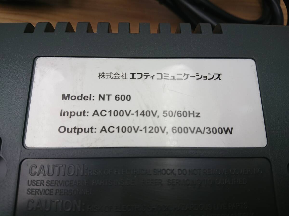 [ Junk ]FTC Uninterruptible Power Supply NT600 battery deterioration equipped 
