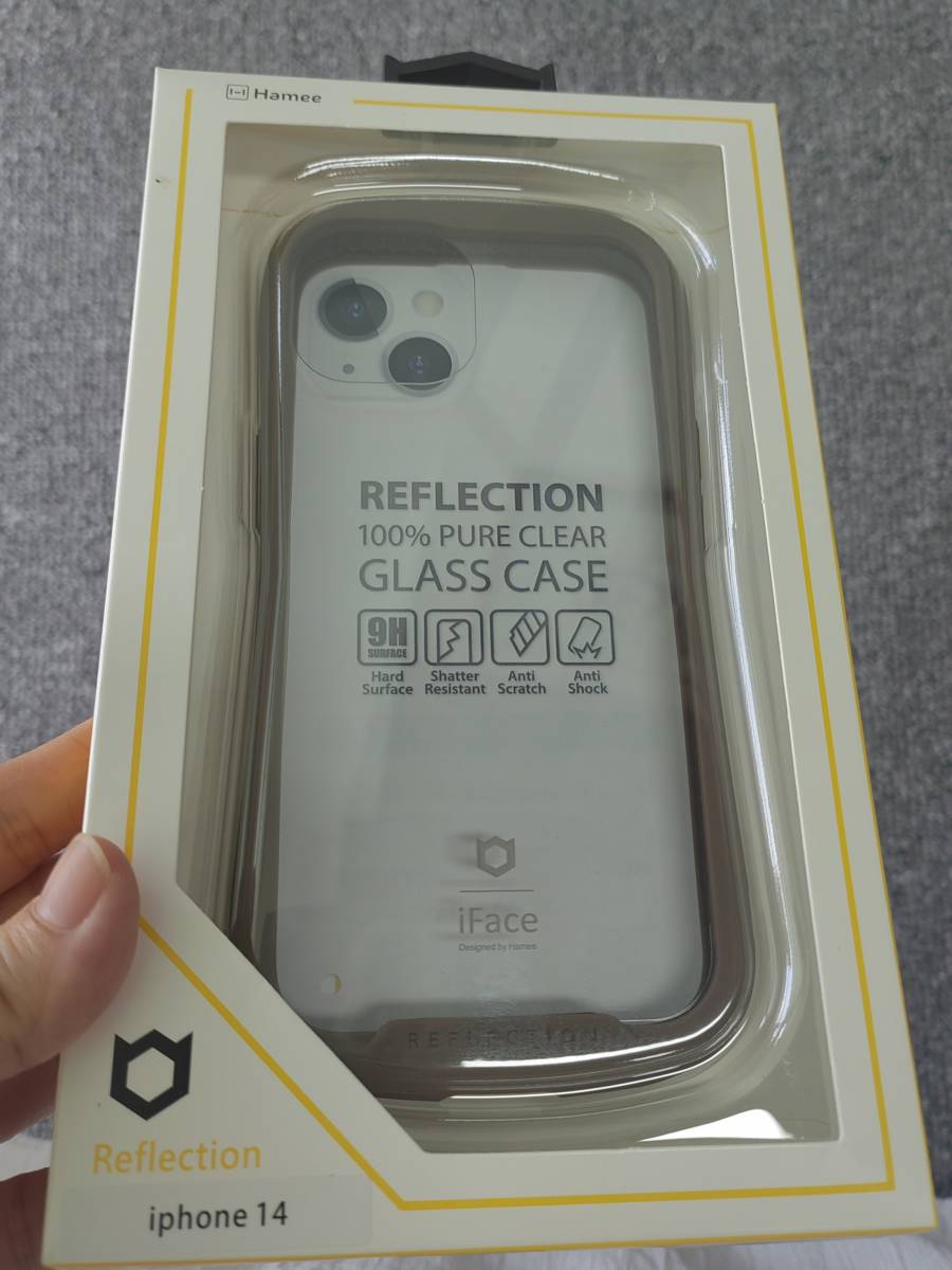 送料無料 未開封 iFace iPhone 14 専用 ケース クリア 強化ガラス アイフェイス iphone14 用 カバー 韓国 耐衝撃 透明の画像1