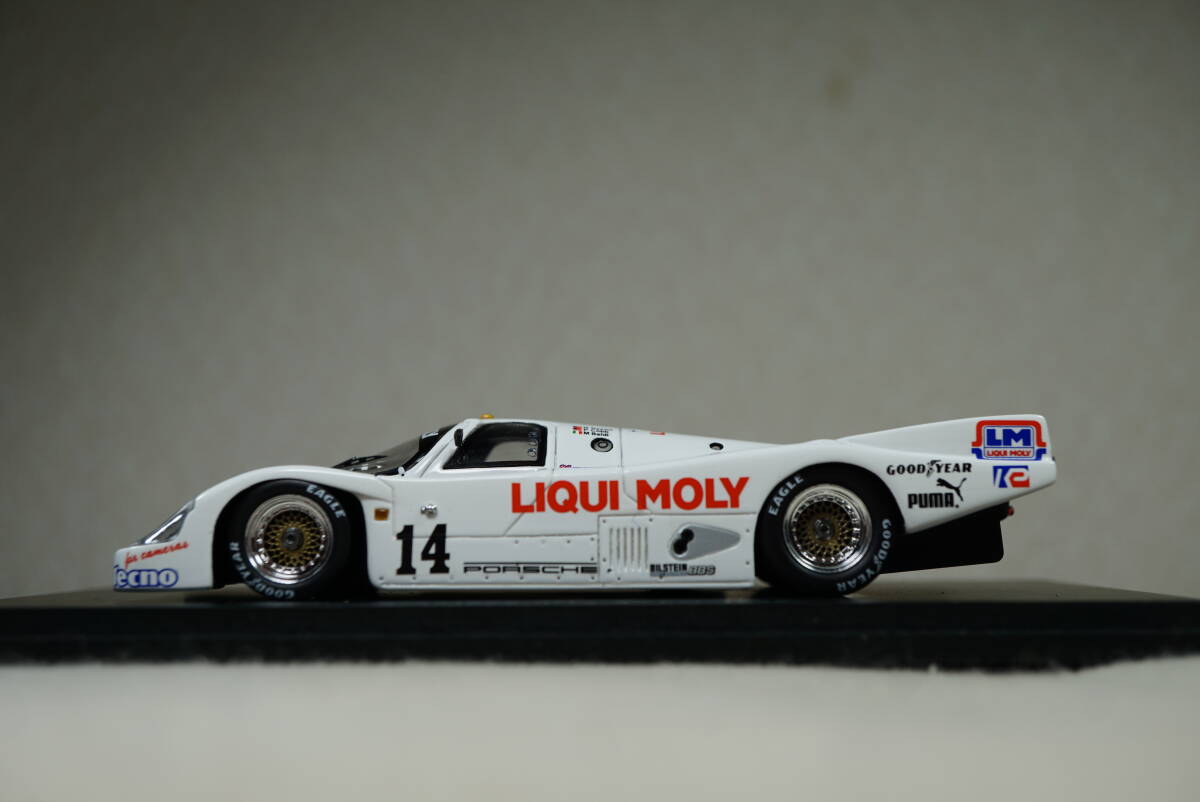 1/43 ルマン spark Porsche 956 GTi #14 1986 Le Mans 24h 9th LIQUI MOLY ポルシェ リキモリ RLR リチャードロイド 956GTi _画像3
