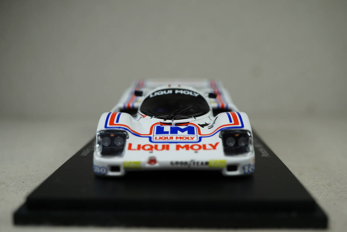 1/43 ルマン spark Porsche 956 GTi #14 1986 Le Mans 24h 9th LIQUI MOLY ポルシェ リキモリ RLR リチャードロイド 956GTi _画像5
