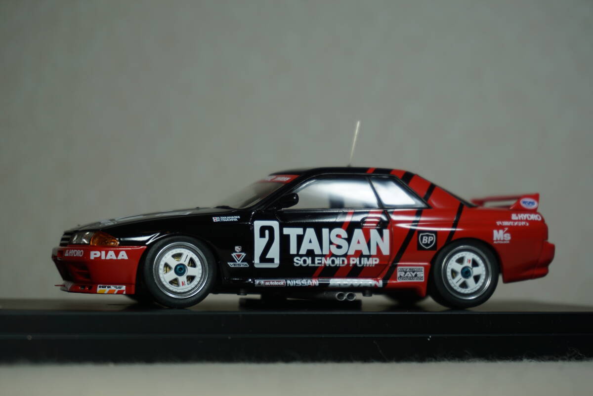 1/43 全日本ツーリングカー hpi NISSAN Skyline GT-R #2 TAISAN 1991 JTC 日産 ニッサン スカイライン GTR R32 タイサン advan アドバンの画像1