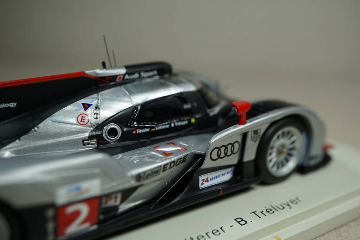 1/43 ルマン 優勝 spark AUDI R18 TDI #2 2011 Le Mans 24h winner JOEST アウディ ヨースト ウルトラ LMP1 sport スポーツ ultra _画像9