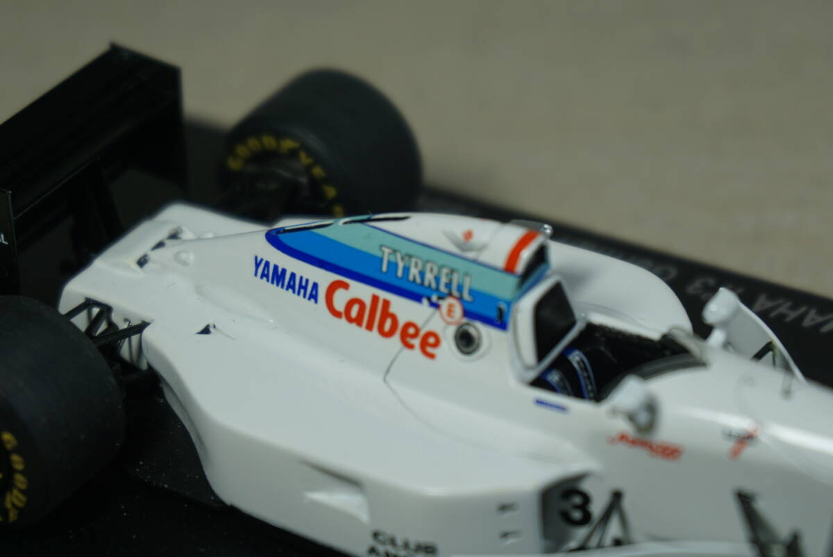 1/43 片山 右京 ドイツ 予選5位 spark Tyrrell 022 YAMAHA #3 Katayama 1994 German Qualifying 5th ukyo ティレル ヤマハ_画像9