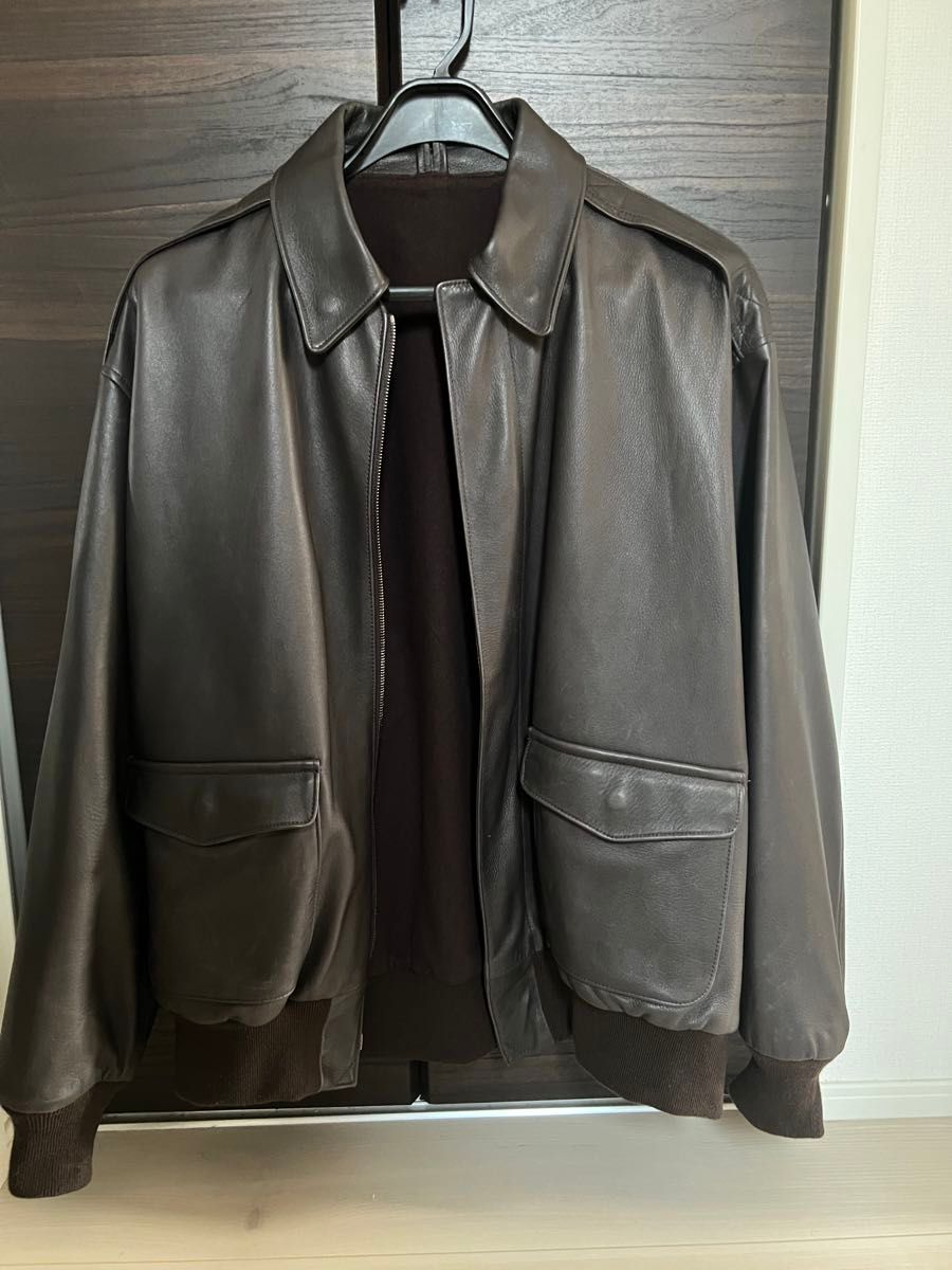 comoli 23ss シープスキン フライト a-2 ジャケット|Yahoo comoli 23ss シープスキン フライト a-2 ジャケット|Yahoo