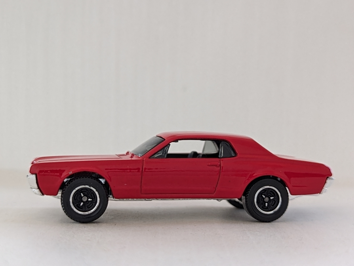 ●1/64 LOOSE●マーキュリー クーガー '68 MERCURY COUGAR 赤●2008 MATCHBOX マッチボックス_画像1