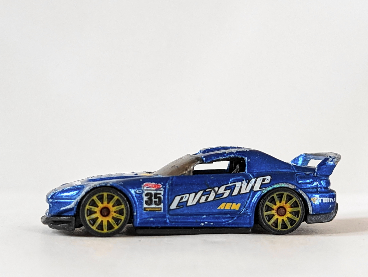 ▽1/64 LOOSE ジャンク▽ホンダ Ｓ２０００ HONDA S2000 青▽2013 HOT WHEELS ホットウィールの画像1