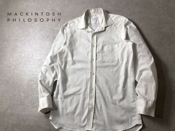 MACKINTOSH PHILOSOPHY●TROTTER ストレッチ素材シャツ●マッキントッシュフィロソフィー_画像1